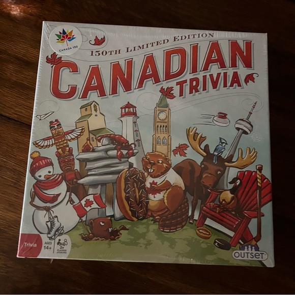 NEW Canadian Trivia 150th Limited Edition Board Game Unopened Sealed - Picture 3 of 9